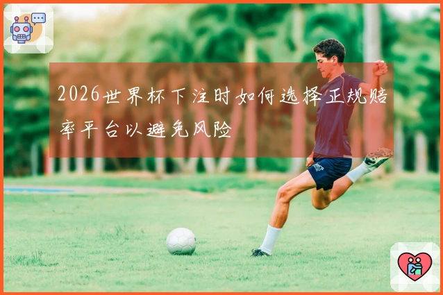 2026世界杯下注时如何选择正规赔率平台以避免风险